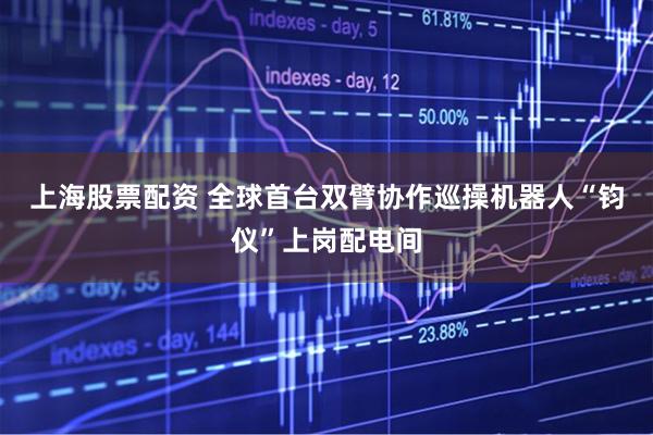 上海股票配资 全球首台双臂协作巡操机器人“钧仪”上岗配电间